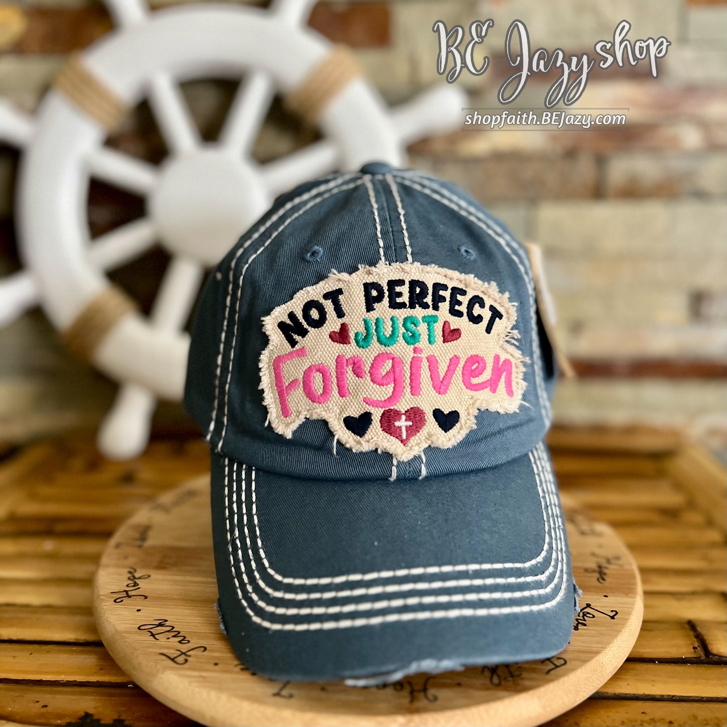 Not Perfect Just Forgiven - Washed Vintage Ballcap