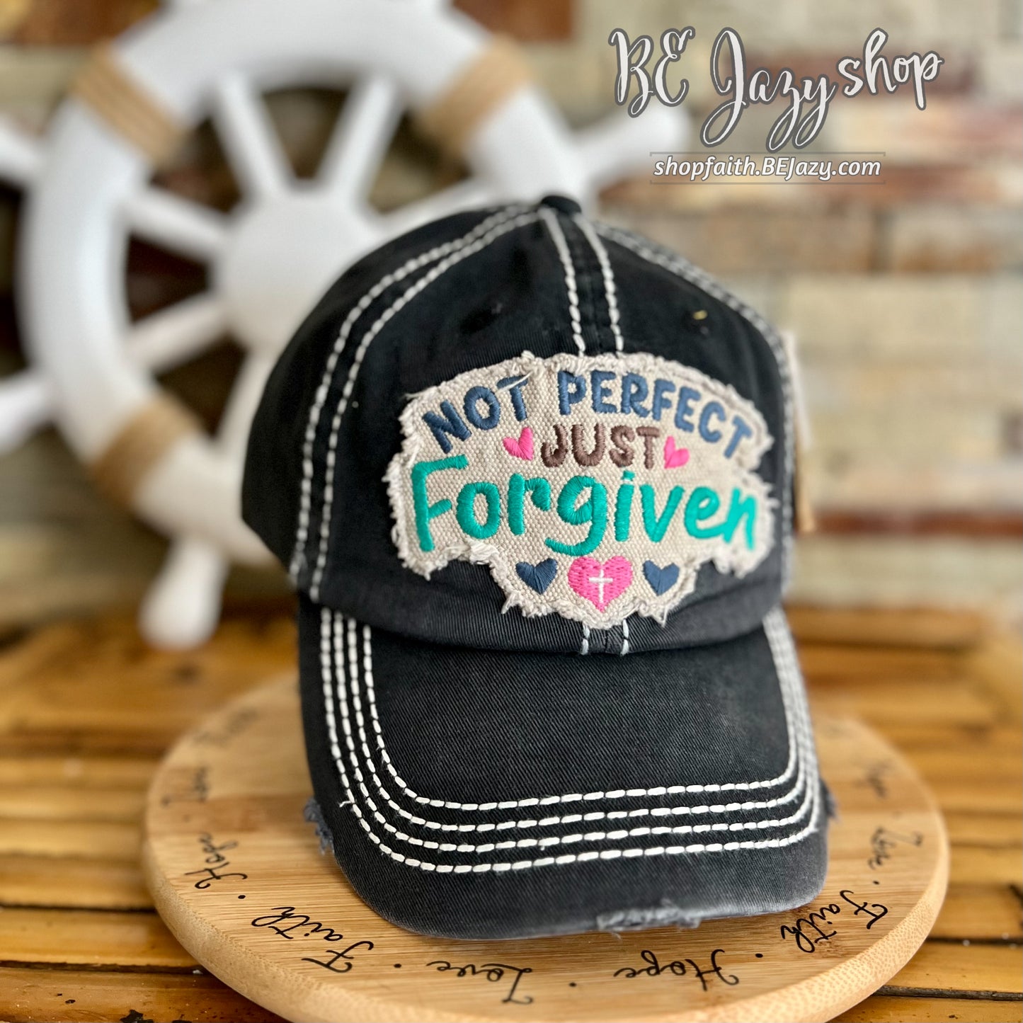 Not Perfect Just Forgiven - Washed Vintage Ballcap