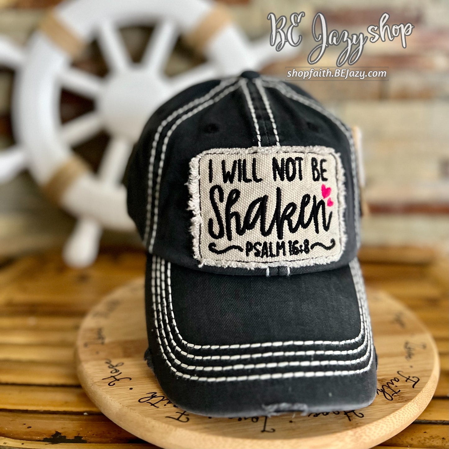 I WILL NOT BE SHAKEN - VINTAGE BALLCAP